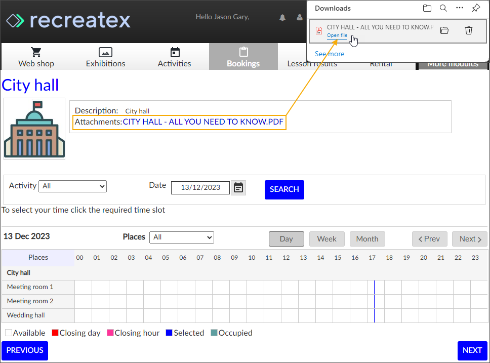 Web_FacilityBookings_InfrastructuresDocumentation_attach.png