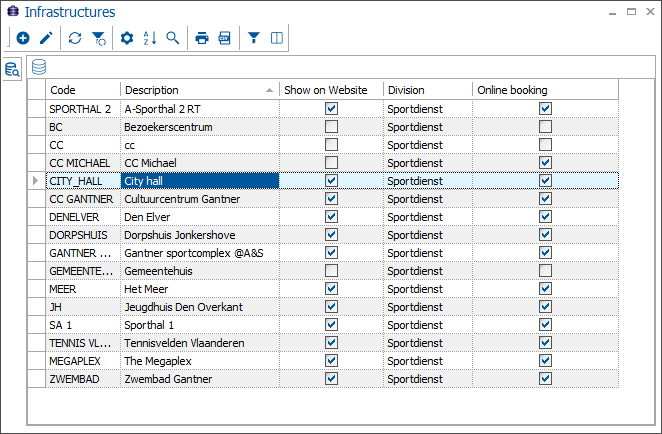 FacilityBookings_Settings_Infrastructures_overview.png